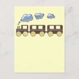 Choo Choo Train Postkarte