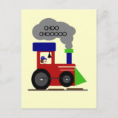 Choo Choo Train Trikots und Geschenke Postkarte (Vorderseite)