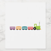 Choo Choo Train Weinetikett (Einzelnes Label)