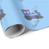 Choo Choo Trains Geschenkpapier (Rolleneckpunkt)