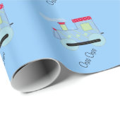 Choo Choo Trains Geschenkpapier (Rolleneckpunkt)