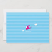 Choo Choo Was ist die neue Schwangerschaftsankündi Ankündigung (Rückseite)