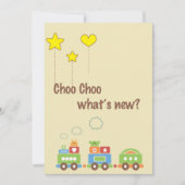 Choo Choo Was ist neu? Ankündigung des Fotos Schwa (Vorderseite)