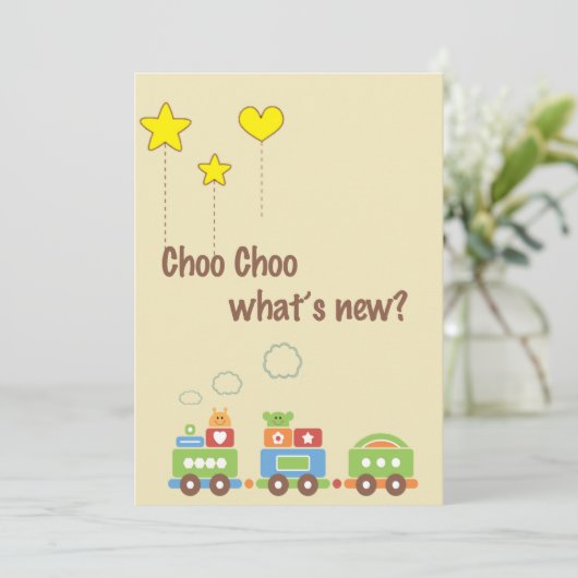 Choo Choo Was ist neu? Ankündigung des Fotos Schwa (Stehend Vorderseite)