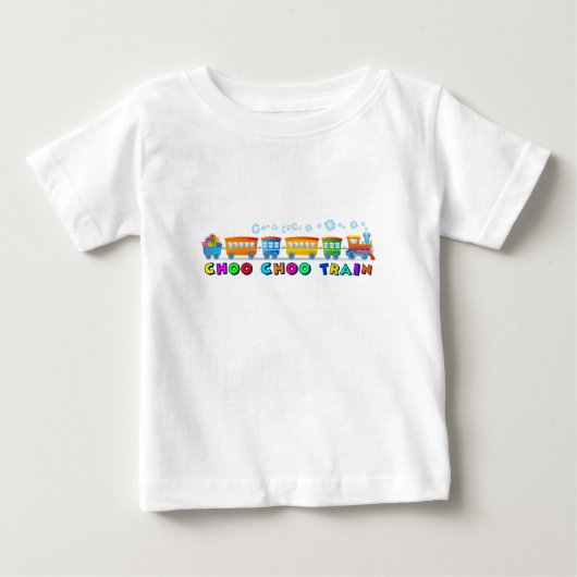 CHOO CHOO ZUG BABY T-SHIRT (Vorderseite)
