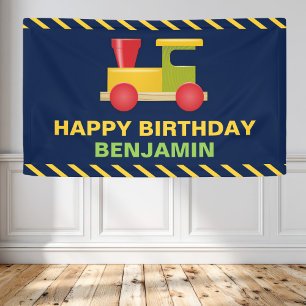 Choo Choo Zug-Geburtstags-Party Banner