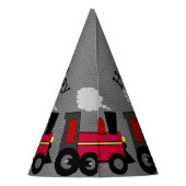 Choo Choo Zug Partyhütchen (Rückseite)