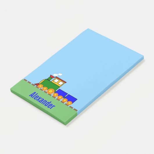 Choo-Choo Zug Post-it Klebezettel (angewinkelt)