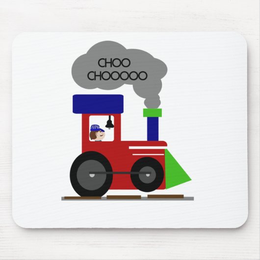 Choo Choo Zug-T-Shirts und Geschenke Mousepad (Vorne)