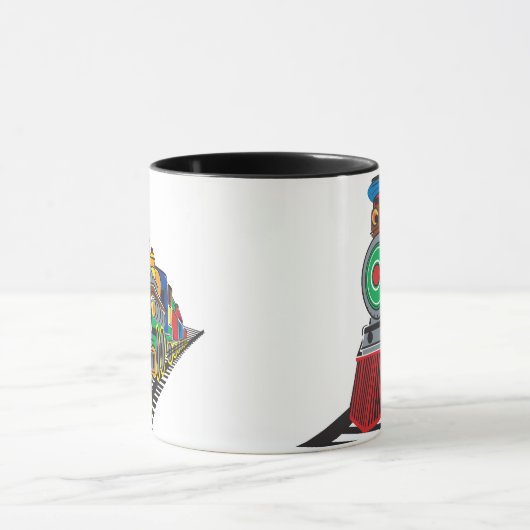 Choo Choo Zug Tasse (Zentrum)