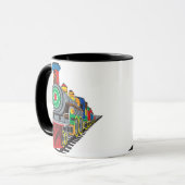 Choo Choo Zug Tasse (Vorderseite Links)