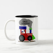 Choo Choo Zug Zweifarbige Tasse (Links)