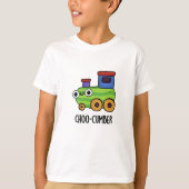 Choo cumber Funny Cucumber Pun T-Shirt (Vorderseite)