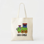 Choo cumber Funny Cucumber Pun Tragetasche (Vorne)