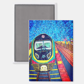 Choo Magnet (Vorderseite/Rückseite)