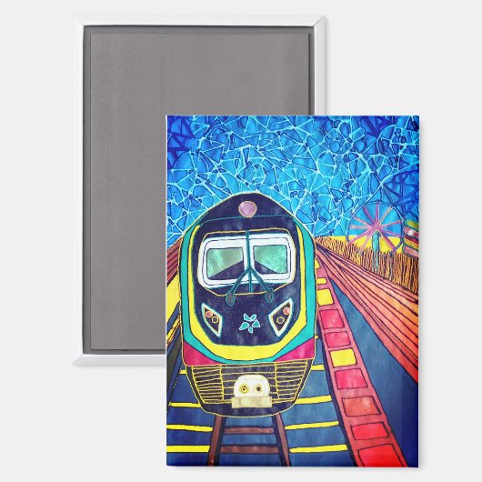 Choo Magnet (Vorderseite/Rückseite)