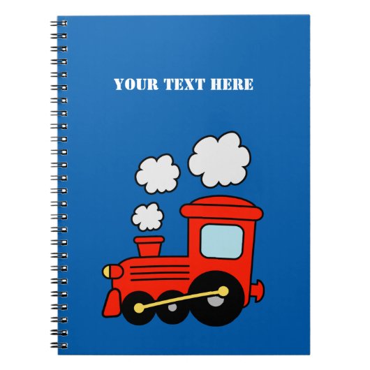 Choo-Notebook | Kinderschulbedarf Notizblock (Vorderseite)