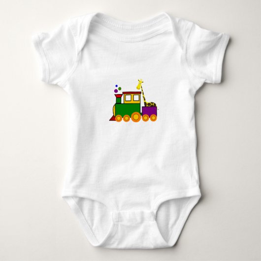Choo-Train Baby Jersey Bodysuit Baby Strampler (Vorderseite)