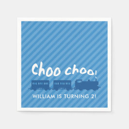 Choo trainiert Kindergeburtstag Serviette