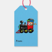 Choo-Trainingsjunge Geschenkanhänger (Rückseite)