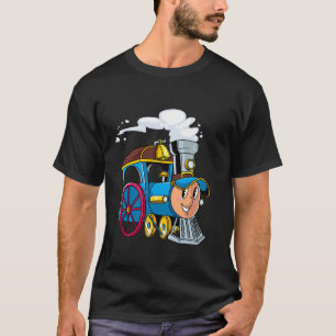 Choo-Wildbahn zum Geburtstag Liebhaber Kinder Jung T-Shirt