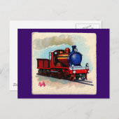 Choo-Zug Postkarte (Vorne/Hinten)