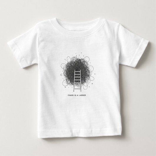 Choos ist eine Leiter Baby T-shirt (Vorderseite)