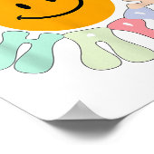 Choose Happy Motivational Insrational Sitive  Poster (Ecke)