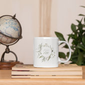 "Choose Joy" Boho Watercolor Wreath Inspiration Kaffeetasse