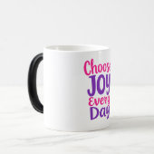 Choose Joy Everyday Verwandlungstasse (Vorderseite Links)