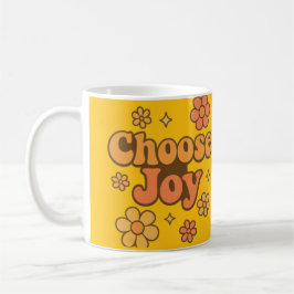 Choose Joy Minimalist Art - Positive Mindset Print Kaffeetasse