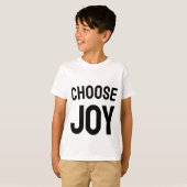Choose joy - positive vibes kid's t-shirt (Vorne ganz)