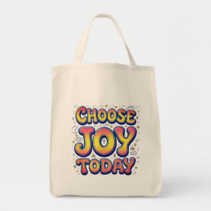 "Choose Joy Today" - Tasche für Einkäufe