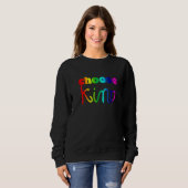 Choose Kind Rainbow LGBT Ally Kindness Anti Bullyi Sweatshirt (Vorne ganz)