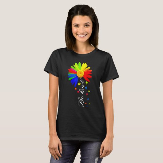 Choose Kindness Be Kind Autism Awareness Shirts Su (Vorne ganz)