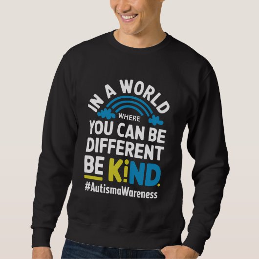 Choose Kindness Be Kind Positive Quote Floral T-Sh Sweatshirt (Vorderseite)