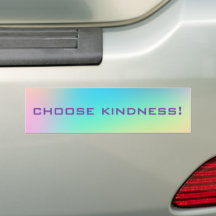 "Choose Kindness" Pastel Rainbow Gradient