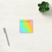 "Choose Kindness" Rainbow Gradient Post-it Klebezettel (Büro)