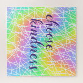"Choose Kindness" Rainbow Puzzle (Horizontal)