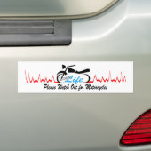 Choose Life Please Watch for Motorcycle Autoaufkleber (Auf Auto)