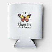 Choose life suicide Awareness Colorful Dragonfly T Dosenkühler (Vorderseite)