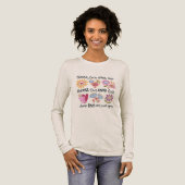 Choose love over hate. Choose love over fear. Tri-Blend Shirt (Volle Vorderseite)