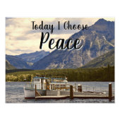 Choose Peace Photo Enlargement Fotodruck (Vorne)