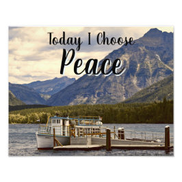 Choose Peace Photo Enlargement Fotodruck