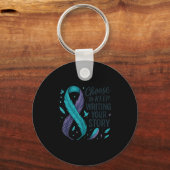 Choose To Keep Writing Your Story Insrational Quot Schlüsselanhänger (Vorderseite)