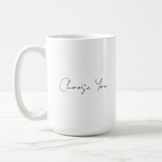 Choose You Mug- Original Art by Virginia Rose Kaffeetasse (Links)