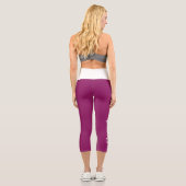 CHOOSE YOUR COLOR CUSTOM yoga capri leggings (Rückseite)