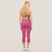 CHOOSE YOUR COLOR CUSTOM yoga capri leggings (Rückseite)