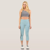 CHOOSE YOUR COLOR CUSTOM yoga capri leggings (Vorderseite)