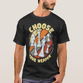 Choose your weapon Chess Saying Chess Player 1 T-Shirt (Vorderseite)